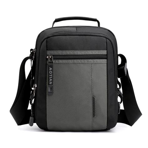 nylon shoulder bags for men